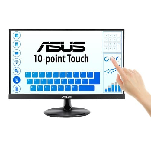 ASUS VT229H écran plat de PC 54,6 cm (21.5") 1920 x 1080 pixels Full HD LED Écran tactile Noir (90LM0490-B02170) — image 2