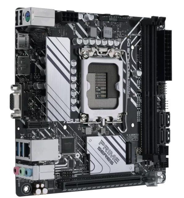ASUS PRIME H610I-PLUS D4-CSM Intel H610 LGA 1700 mini ITX (90MB1B20-M0EAYC) — image 2