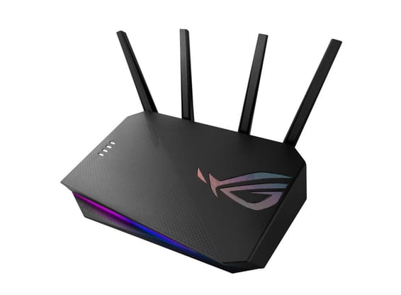 ASUS ROG STRIX GS-AX5400 routeur sans fil Gigabit Ethernet Bi-bande (2,4 GHz / 5 GHz) Noir (90IG06L0-MO3R10)