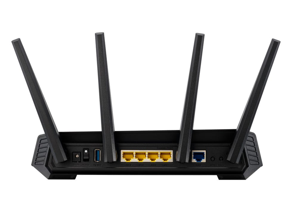 ASUS ROG STRIX GS-AX5400 routeur sans fil Gigabit Ethernet Bi-bande (2,4 GHz / 5 GHz) Noir (90IG06L0-MO3R10) — image 2