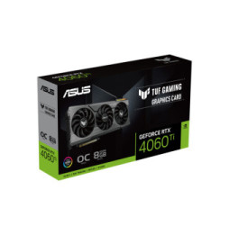 ASUS TUF Gaming TUF-RTX4060TI-O8G-GAMING NVIDIA GeForce RTX 4060 Ti 8 Go GDDR6 (90YV0J50-M0NA00)