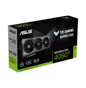 ASUS TUF Gaming TUF-RTX4060TI-O8G-GAMING NVIDIA GeForce RTX 4060 Ti 8 Go GDDR6 (90YV0J50-M0NA00)