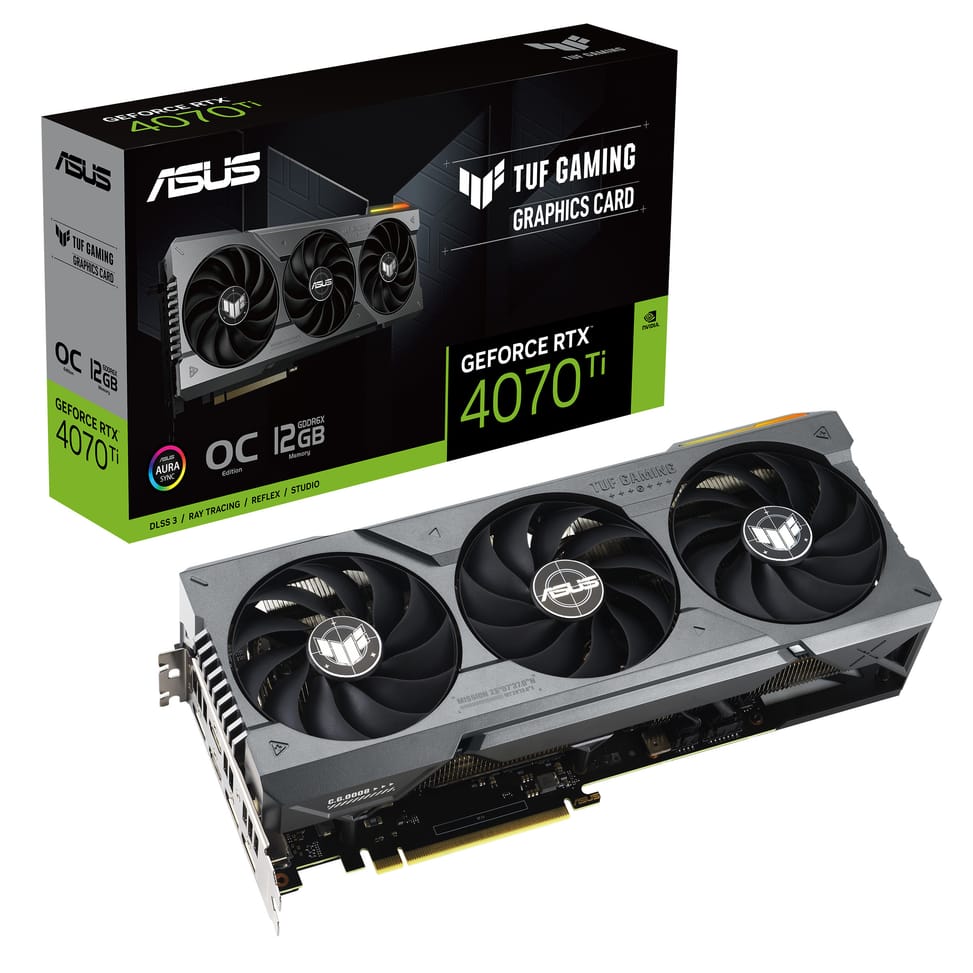 ASUS TUF Gaming TUF-RTX4070TI-O12G-GAMING NVIDIA GeForce RTX 4070 Ti 12 Go GDDR6X (90YV0IJ0-M0NA00) — image 16