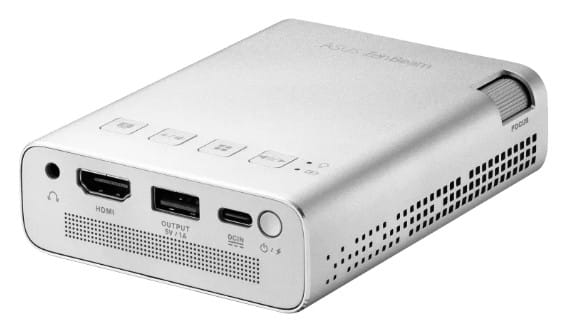 ASUS ZenBeam E1R vidéo-projecteur Projecteur à focale standard 200 ANSI lumens LED WVGA (854x480) Argent (90LJ00J3-B01070) — image 7