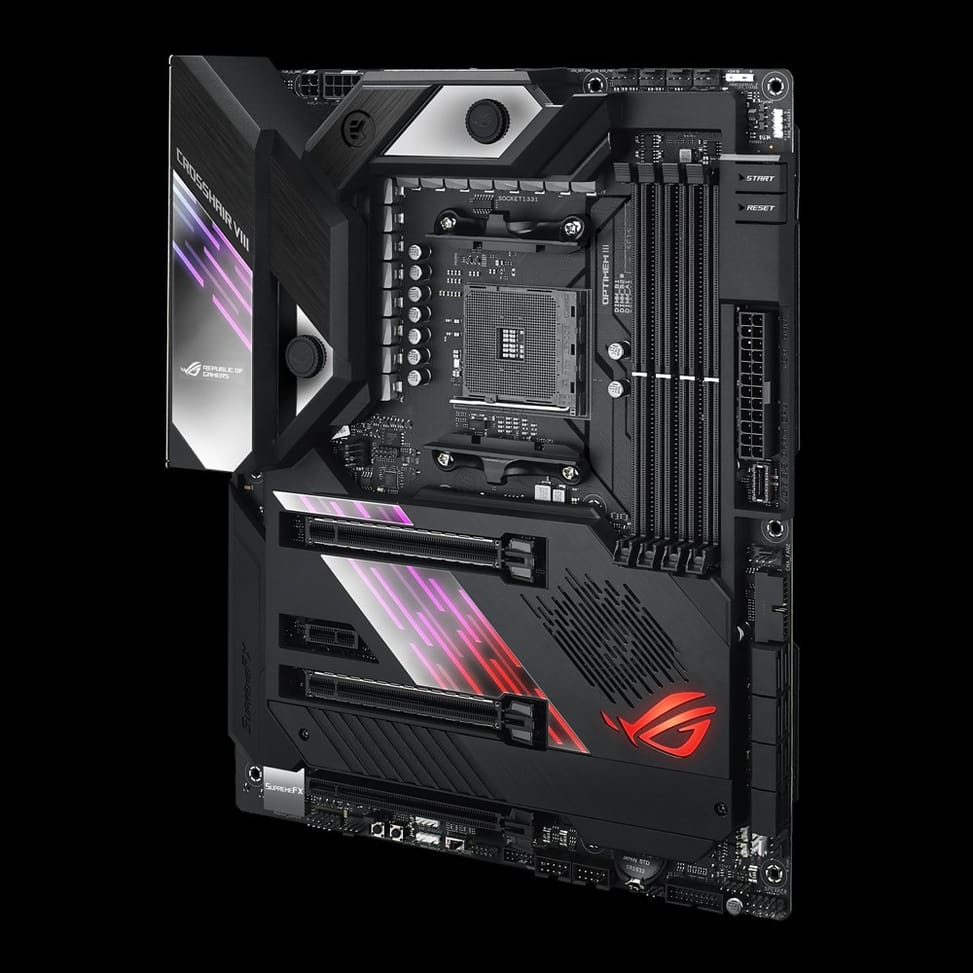 ASUS ROG Crosshair VIII Formula AMD X570 Emplacement AM4 ATX (90MB10Z0-M0EAY0) — image 2