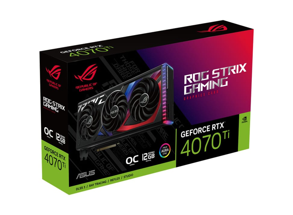 ASUS ROG -STRIX-RTX4070TI-O12G-GAMING NVIDIA GeForce RTX 4070 Ti 12 Go GDDR6X (90YV0II0-M0NA00) — image 17