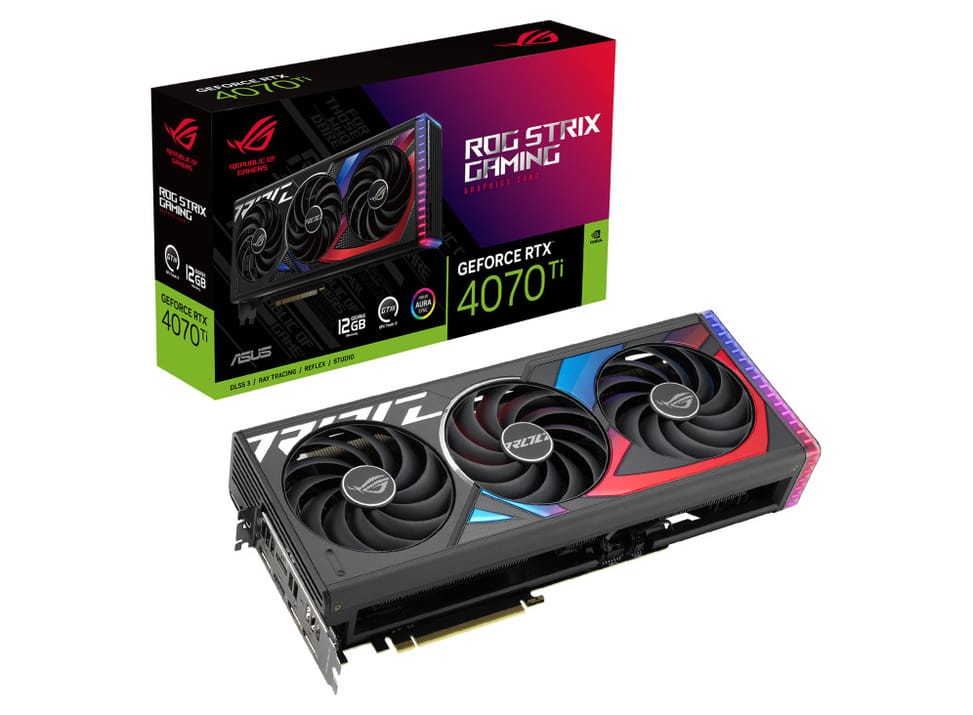 ASUS ROG -STRIX-RTX4070TI-12G-GAMING NVIDIA GeForce RTX 4070 Ti 12 Go GDDR6X (90YV0II1-M0NA00) — image 16
