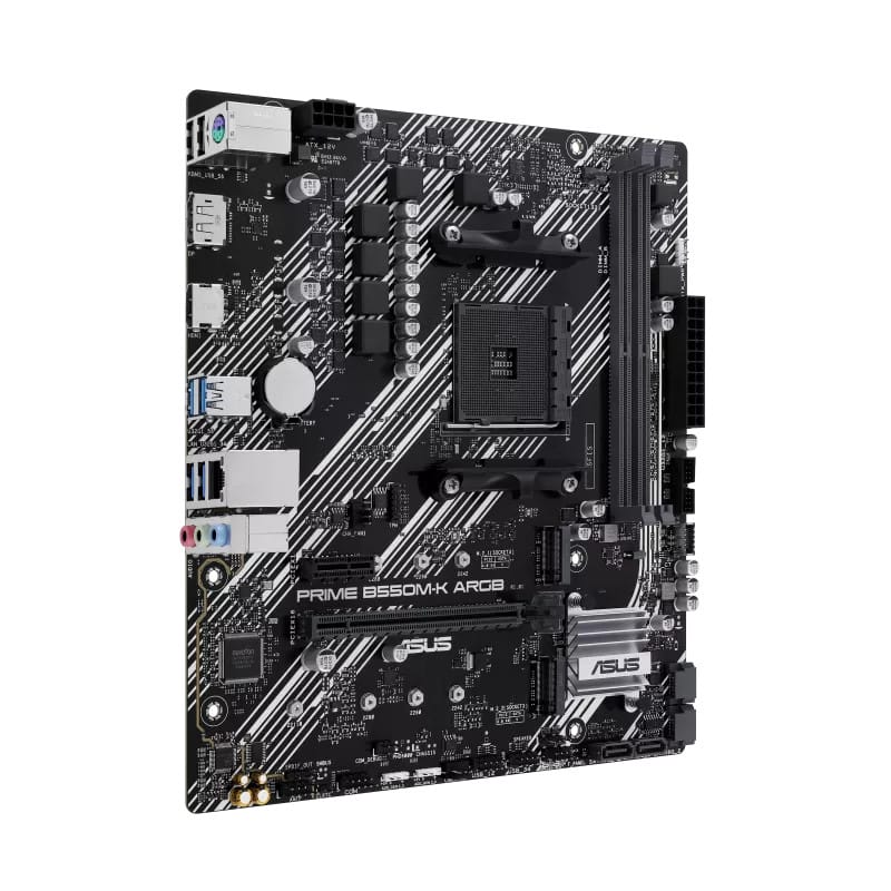 ASUS PRIME B550M-K ARGB AMD B550 Emplacement AM4 micro ATX (90MB1GC0-M0EAY0) — image 3