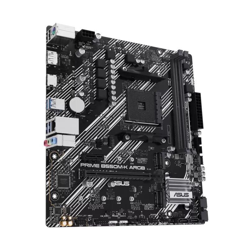 ASUS PRIME B550M-K ARGB AMD B550 Emplacement AM4 micro ATX (90MB1GC0-M0EAY0) — image 5