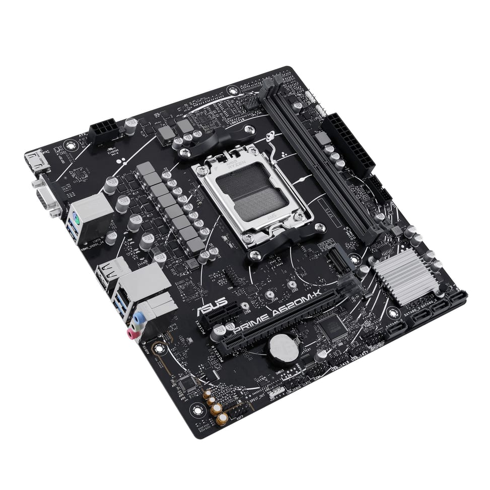 ASUS PRIME A620M-K AMD A620 Emplacement AM5 micro ATX (90MB1F40-M0EAY0) — image 4