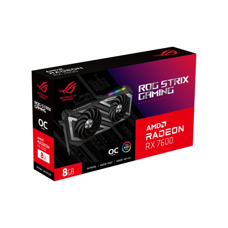ASUS ROG -STRIX-RX7600-O8G-GAMING AMD Radeon RX 7600 8 Go GDDR6 (90YV0IH0-M0NA00) — image 15