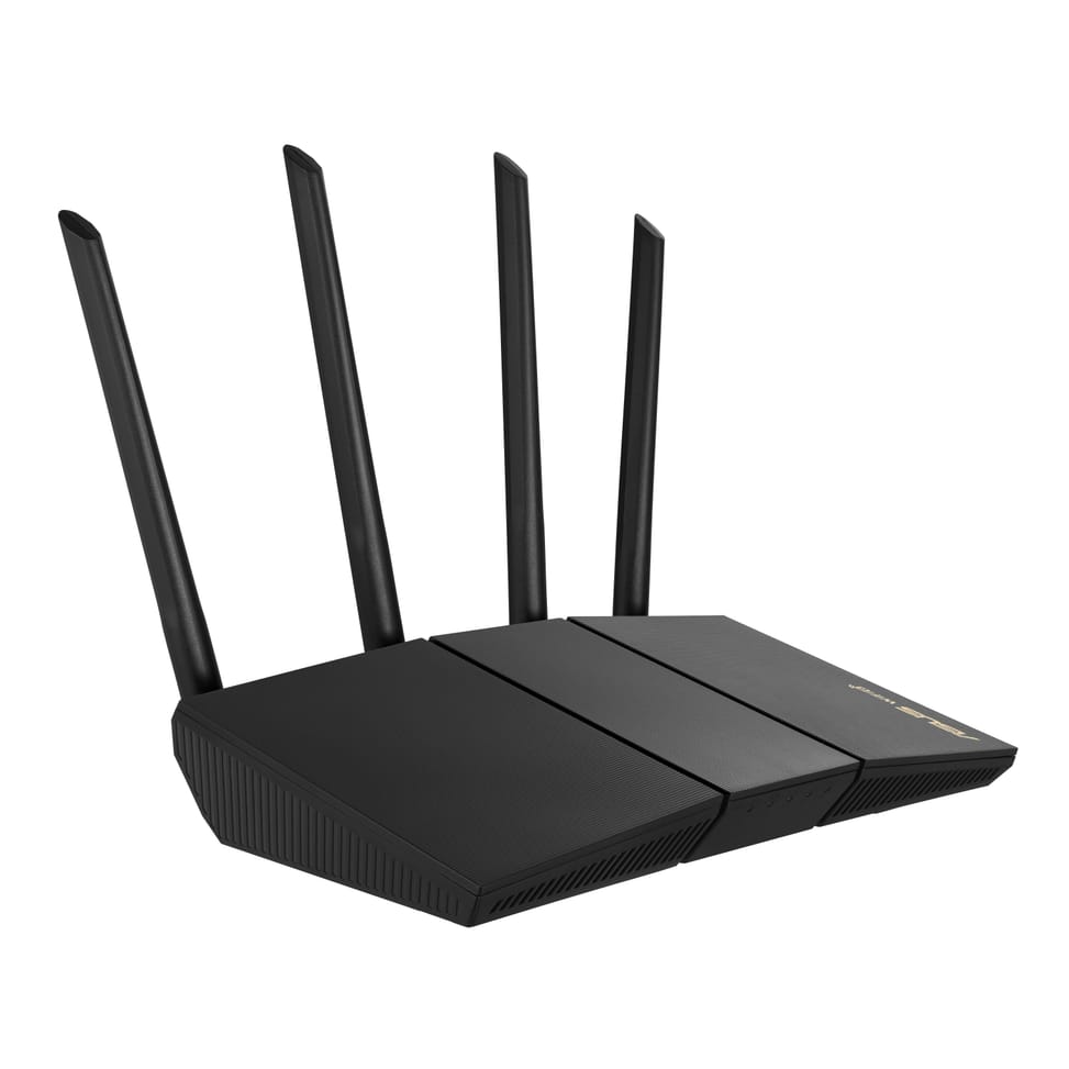ASUS RT-AX57 routeur sans fil Gigabit Ethernet Bi-bande (2,4 GHz / 5 GHz) Noir (90IG06Z0-MO3C00) — image 1