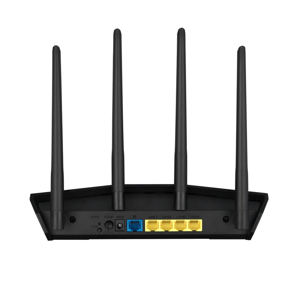 ASUS RT-AX57 routeur sans fil Gigabit Ethernet Bi-bande (2,4 GHz / 5 GHz) Noir (90IG06Z0-MO3C00) — image 4