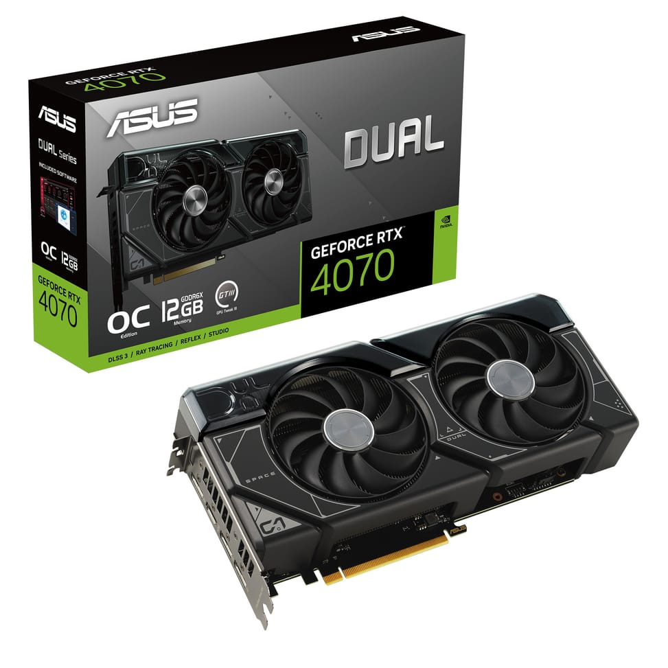 ASUS Dual -RTX4070-O12G NVIDIA GeForce RTX 4070 12 Go GDDR6X (90YV0IZ2-M0NA00) — image 15