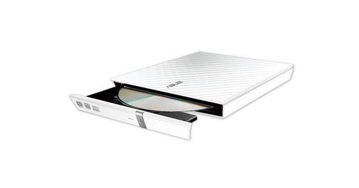 ASUS SDRW-08D2S-U Lite lecteur de disques optiques DVD±R/RW Blanc (90-DQ0436-UA221KZ) — image 1