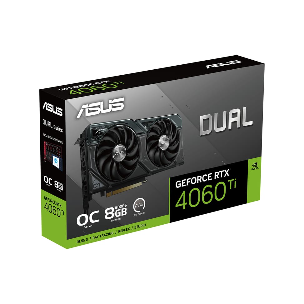ASUS Dual -RTX4060TI-O8G NVIDIA GeForce RTX 4060 Ti 8 Go GDDR6 (90YV0J40-M0NA00) — image 13