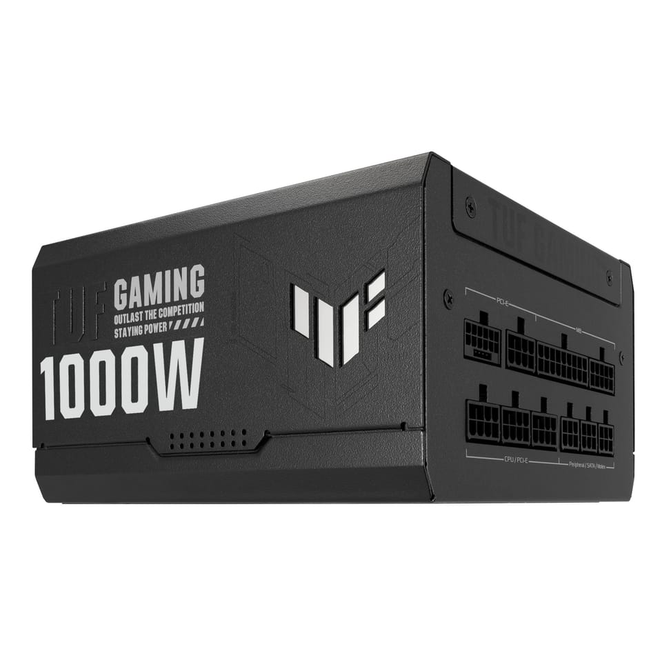 ASUS TUF Gaming 1000W Gold unité d'alimentation d'énergie 20+4 pin ATX ATX Noir (90YE00S1-B0NA00) — image 11