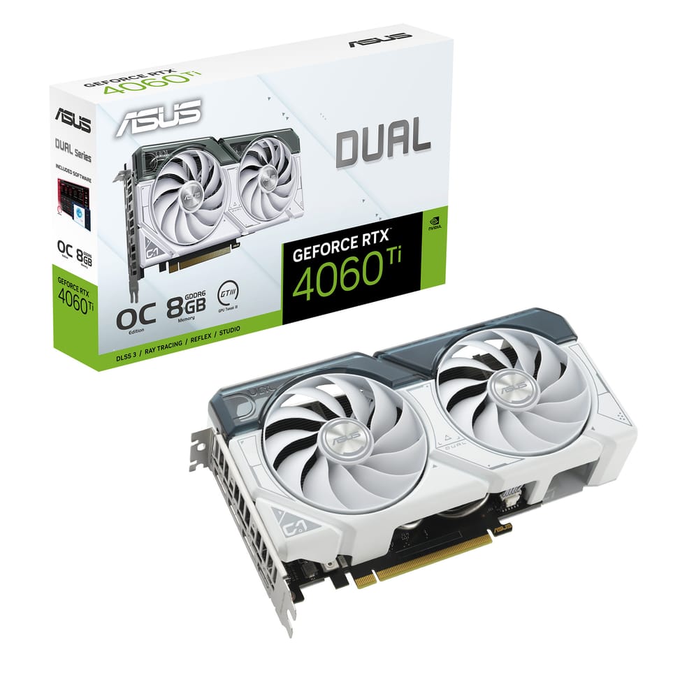 ASUS Dual -RTX4060TI-O8G-WHITE NVIDIA GeForce RTX 4060 Ti 8 Go GDDR6 (90YV0J42-M0NA00) — image 13