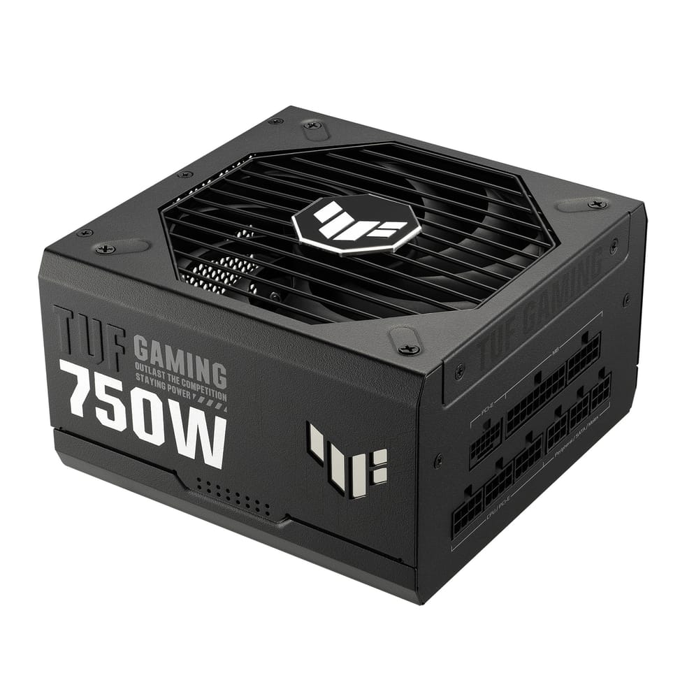 ASUS TUF Gaming 750W Gold unité d'alimentation d'énergie 20+4 pin ATX ATX Noir (90YE00S3-B0NA00) — image 1