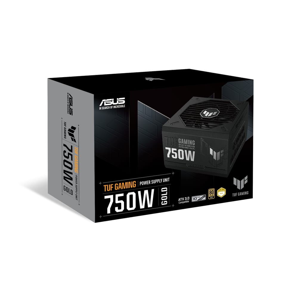 ASUS TUF Gaming 750W Gold unité d'alimentation d'énergie 20+4 pin ATX ATX Noir (90YE00S3-B0NA00) — image 12