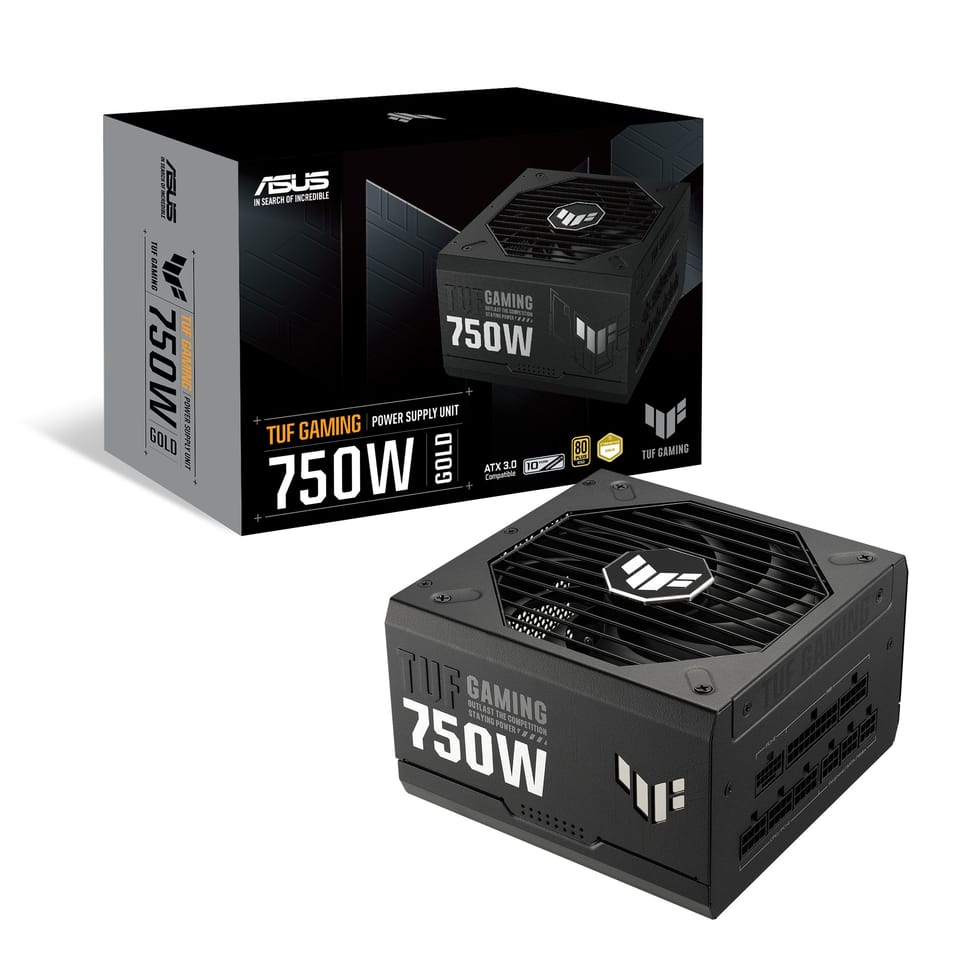 ASUS TUF Gaming 750W Gold unité d'alimentation d'énergie 20+4 pin ATX ATX Noir (90YE00S3-B0NA00) — image 13