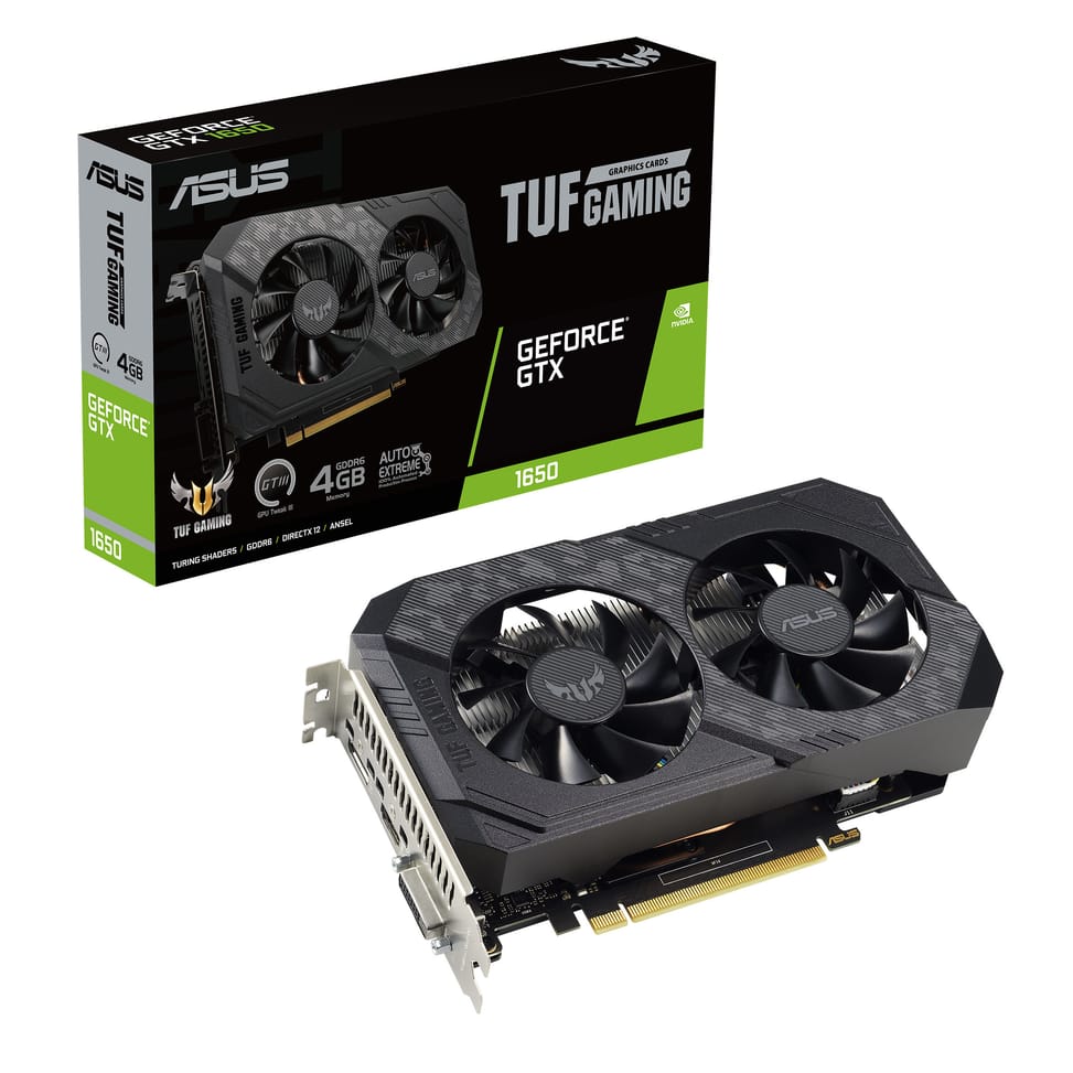 ASUS TUF Gaming TUF-GTX1650-4GD6-P-V2-GAMING NVIDIA GeForce GTX 1650 4 Go GDDR6 (90YV0GX3-M0NA00) — image 13
