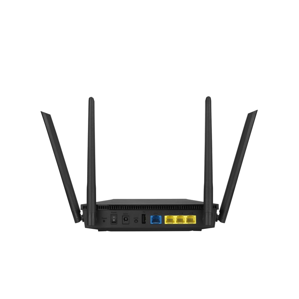 ASUS RT-AX53U routeur sans fil Gigabit Ethernet Bi-bande (2,4 GHz / 5 GHz) Noir (90IG06P0-MO3510) — image 2