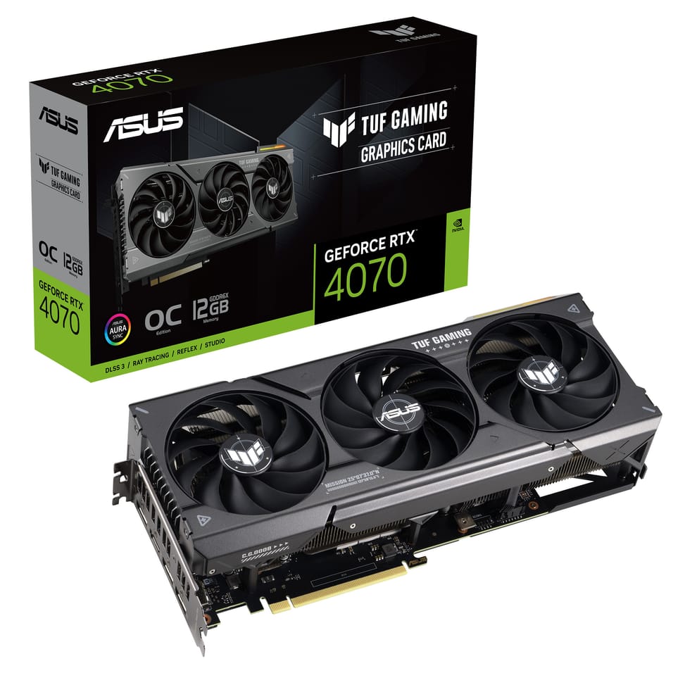 ASUS TUF Gaming TUF-RTX4070-O12G-GAMING NVIDIA GeForce RTX 4070 12 Go GDDR6X (90YV0IZ0-M0NA00) — image 10