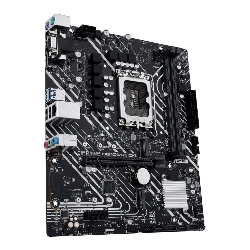 ASUS PRIME H610M-E D4-CSM Intel H610 LGA 1700 micro ATX (90MB19N0-M0EAYC) — image 1