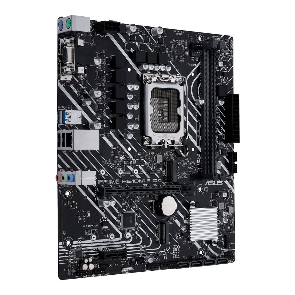 ASUS PRIME H610M-E D4-CSM Intel H610 LGA 1700 micro ATX (90MB19N0-M0EAYC) — image 2