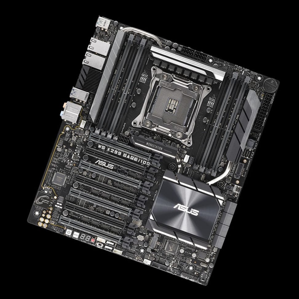 ASUS WS X299 SAGE/10G Intel® X299 LGA 2066 (Socket R4) SSI CEB (90SW00H0-M0EAY0) — image 3