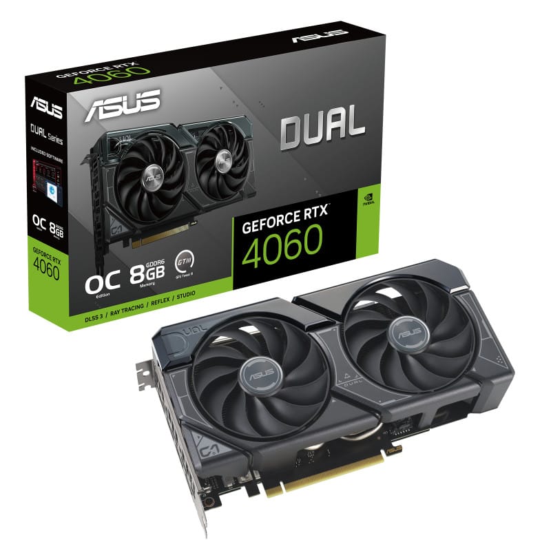 ASUS Dual -RTX4060-O8G NVIDIA GeForce RTX 4060 8 Go GDDR6 (90YV0JC0-M0NA00) — image 14