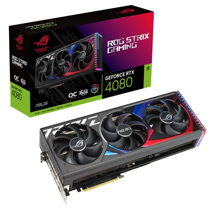 ASUS ROG -STRIX-RTX4080-O16G-GAMING NVIDIA GeForce RTX 4080 16 Go GDDR6X (90YV0IC0-M0NA00) — image 10