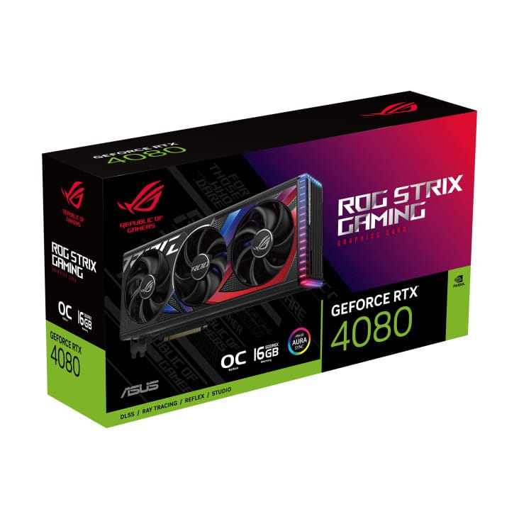 ASUS ROG -STRIX-RTX4080-O16G-GAMING NVIDIA GeForce RTX 4080 16 Go GDDR6X (90YV0IC0-M0NA00) — image 11