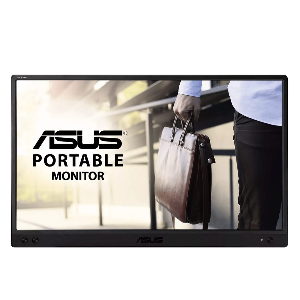 ASUS ZenScreen MB166B écran plat de PC 39,6 cm (15.6") 1920 x 1080 pixels Full HD Noir (90LM07D3-B02170) — image 2