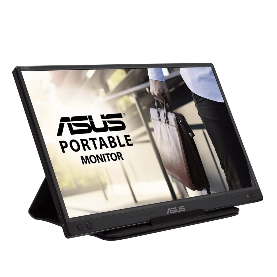 ASUS ZenScreen MB166B écran plat de PC 39,6 cm (15.6") 1920 x 1080 pixels Full HD Noir (90LM07D3-B02170) — image 6