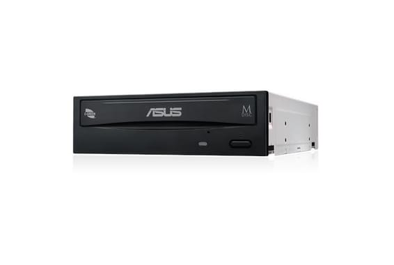 ASUS DRW-24D5MT lecteur de disques optiques Interne DVD Super Multi DL Noir (90DD01Y0-B10010)