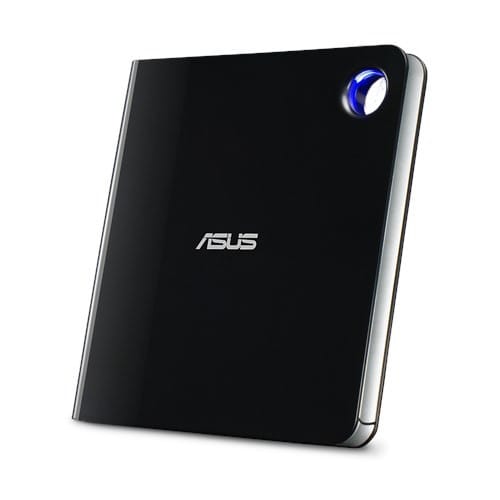 ASUS SBW-06D5H-U lecteur de disques optiques Blu-Ray RW Noir, Argent (90DD02G0-M29000)