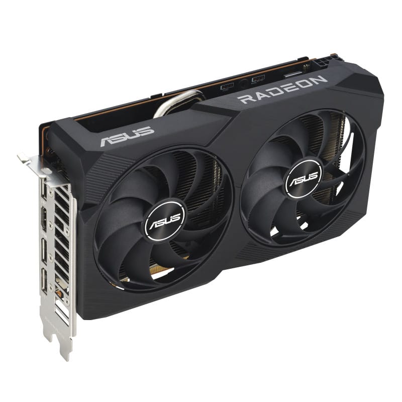 ASUS Dual -RX7600-O8G-V2 AMD Radeon RX 7600 8 Go GDDR6 (90YV0IH2-M0NA00) — image 3