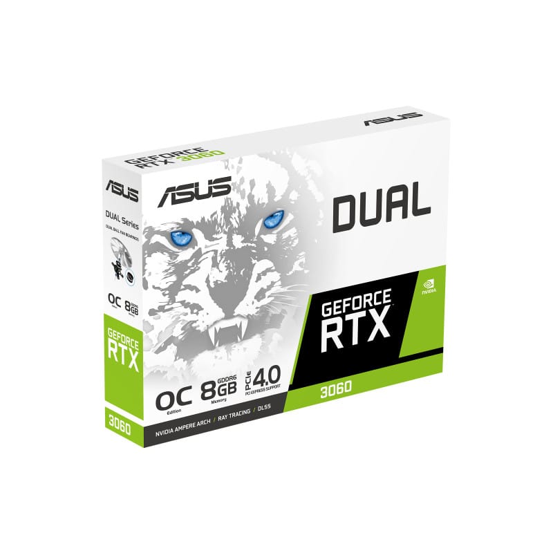 ASUS DUAL-RTX3060-O8G-WHITE NVIDIA GeForce RTX 3060 8 Go GDDR6 (90YV0GB7-M0NA00) — image 12