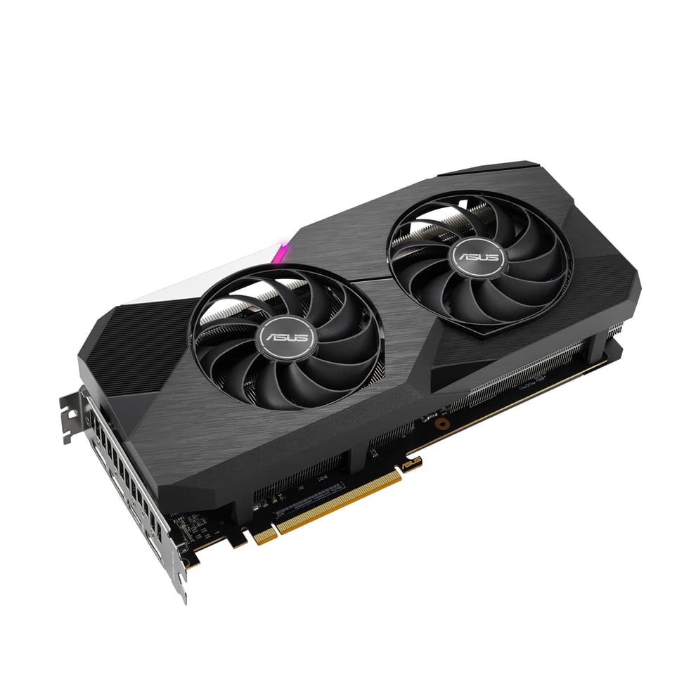 ASUS Dual -RX6750XT-O12G AMD Radeon RX 6750 XT 12 Go GDDR6 (90YV0HK0-M0NA00) — image 2