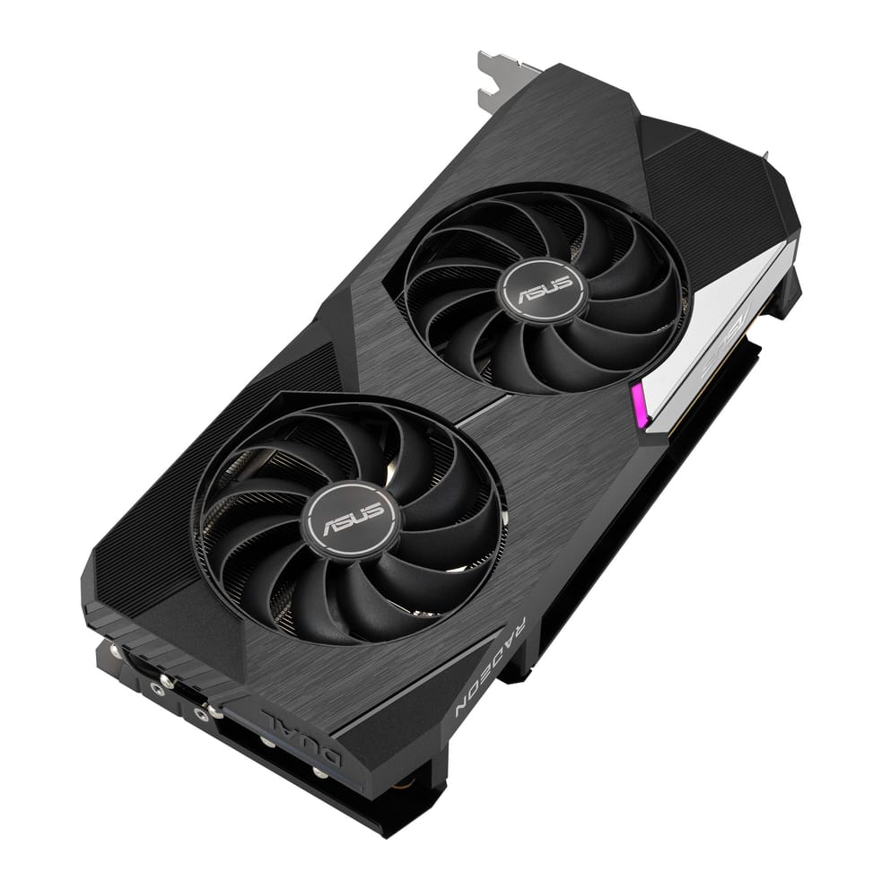 ASUS Dual -RX6750XT-O12G AMD Radeon RX 6750 XT 12 Go GDDR6 (90YV0HK0-M0NA00) — image 3