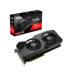 ASUS Dual -RX6750XT-O12G AMD Radeon RX 6750 XT 12 Go GDDR6 (90YV0HK0-M0NA00)