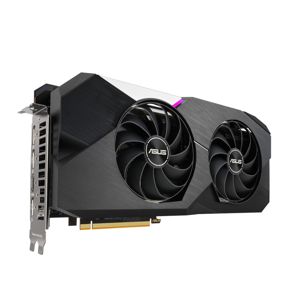 ASUS Dual -RX6750XT-O12G AMD Radeon RX 6750 XT 12 Go GDDR6 (90YV0HK0-M0NA00) — image 9