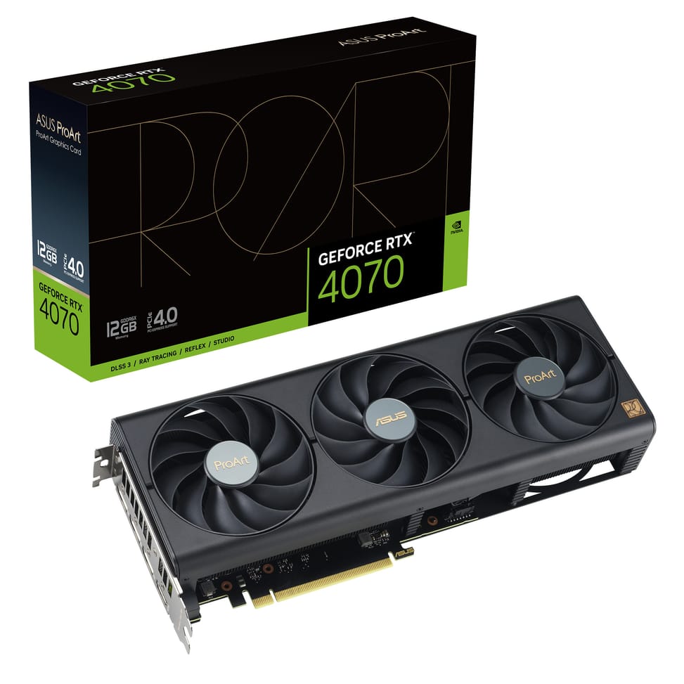 ASUS ProArt-RTX4070-O12G NVIDIA GeForce RTX 4070 12 Go GDDR6X (90YV0J11-M0NA00) — image 7
