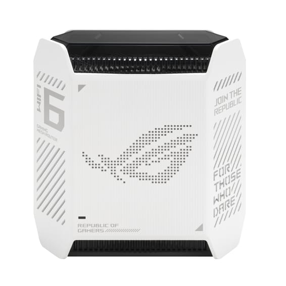 ASUS ROG Rapture GT6 Tri-bande (2,4 GHz / 5 GHz / 5 GHz) Wi-Fi 6 (802.11ax) Blanc 4 Interne (90IG07F0-MU9A30)
