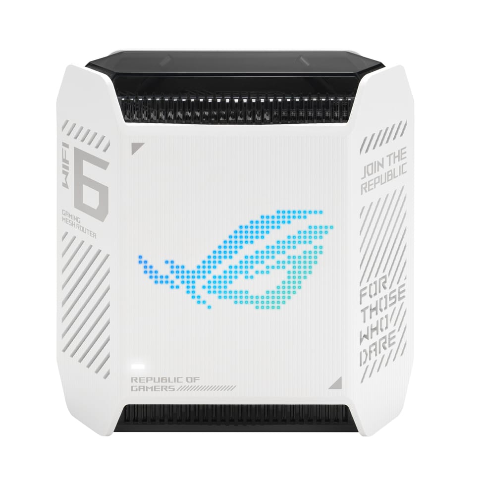 ASUS ROG Rapture GT6 Tri-bande (2,4 GHz / 5 GHz / 5 GHz) Wi-Fi 6 (802.11ax) Blanc 4 Interne (90IG07F0-MU9A30) — image 2