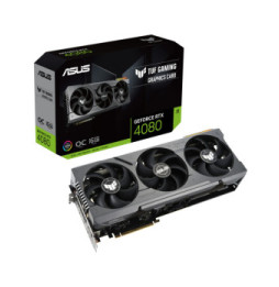 ASUS TUF Gaming TUF-RTX4080-16G-GAMING NVIDIA GeForce RTX 4080 16 Go GDDR6X (90YV0IB1-M0NA00)