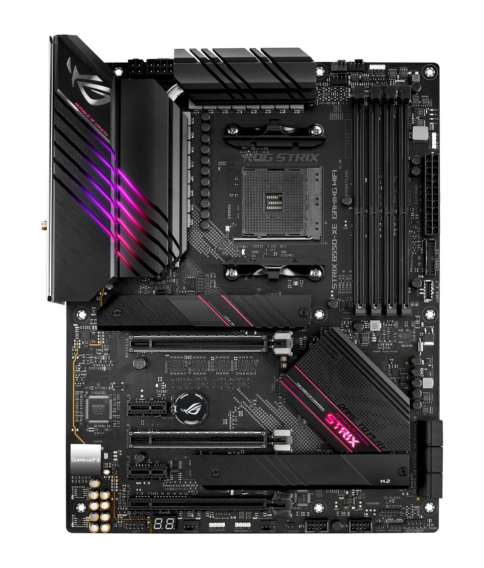 ASUS ROG STRIX B550-XE GAMING WIFI AMD B550 Emplacement AM4 ATX (90MB17B0-M0EAY0) — image 1
