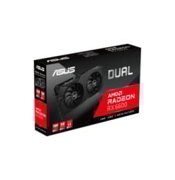 ASUS Dual -RX6600-8G-V2 AMD Radeon RX 6600 8 Go GDDR6 (90YV0GP2-M0NA00)